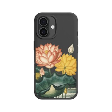 iPhone 16 SolidX 黑 - The British Library - 花之殿 ‧ 蓮