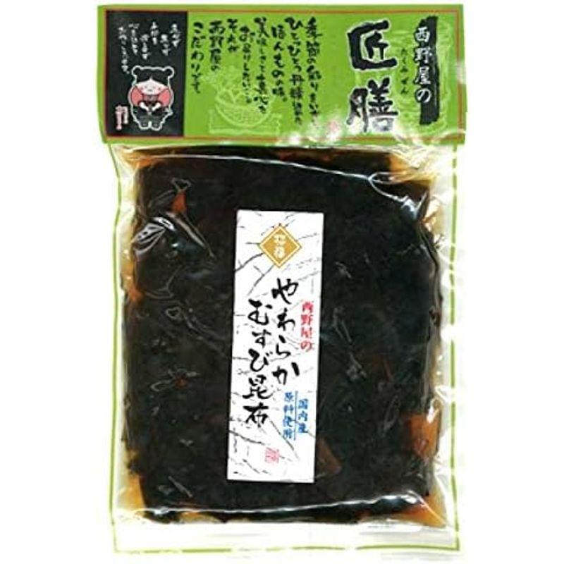 佃煮 やわらかむすび昆布 150g×2袋 お取り寄せ 和風惣菜 ご飯のお供 おかず お酒のおつまみ 福島 お土産