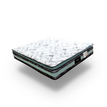 柏蒂家居-安杰洛 天絲Temcel 2.5cm天然乳膠正三線獨立筒床墊-5尺標準雙人