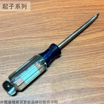 207 透明 水晶 螺絲起子 (一字) 6*100mm