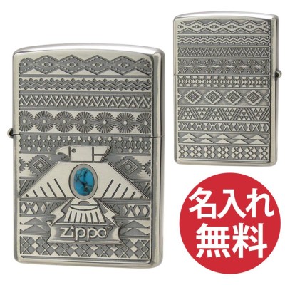 zippo ジッポ ジッポー Thunderbird BL シルバー ブルー サンダーバード ターコイズ インディアンジュエリー ネイティブ柄  zippoレギュラー | LINEブランドカタログ