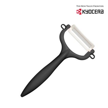 【日本京瓷 KYOCERA】日本製陶瓷削皮器(黑色)(原廠總代理)