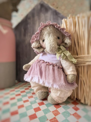 大象，OOAK，大像玩具