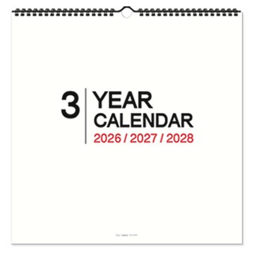 2026~2028三年吊掛式月曆/大【九乘九購物網】