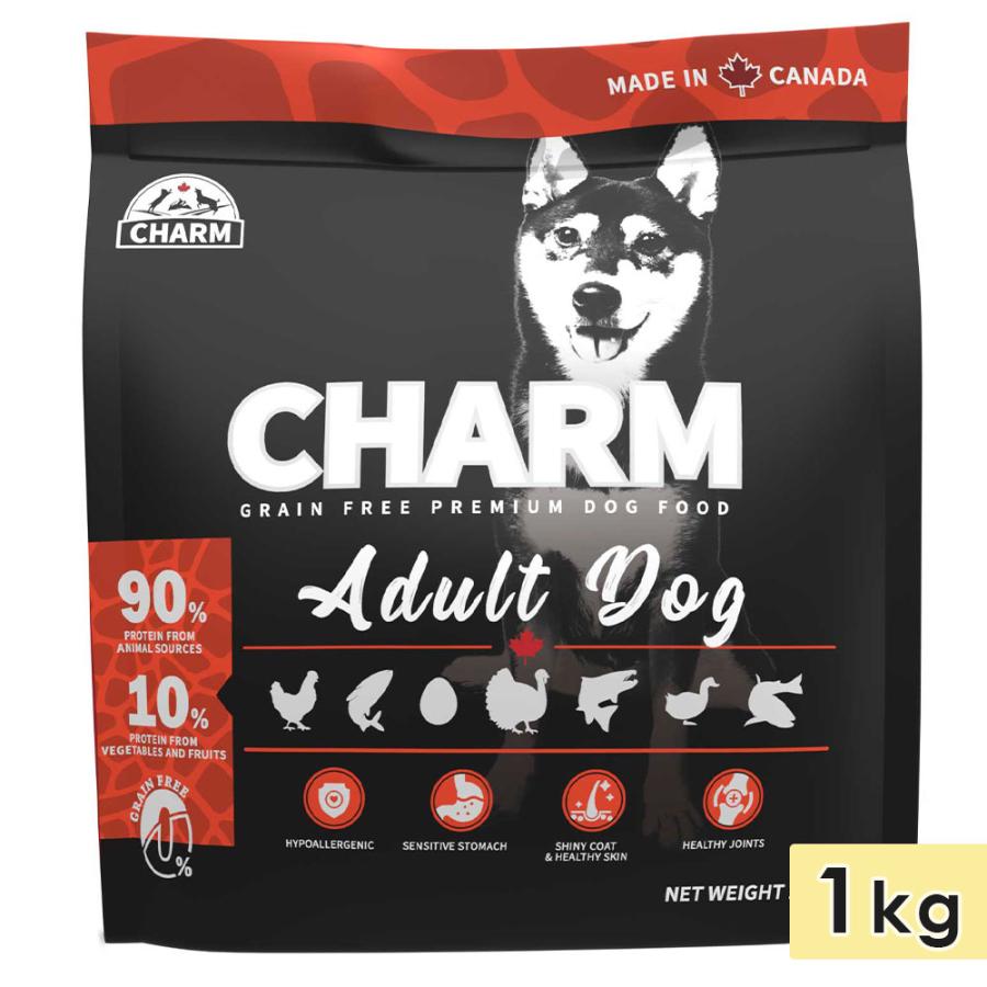 CHARM チャーム アダルトドッグ 1kg 全犬種用 成犬用 子犬用 高齢犬用