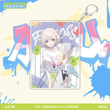 ✨臺灣出貨✨Hololive ReGLOSS塗鴉聯動款鑰匙扣音乃瀨奏莉莉華轟一火威青