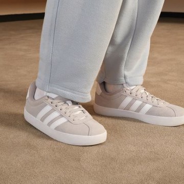 【adidas 愛迪達】 VL COURT 3.0 運動休閒鞋 德訓鞋 滑板 復古 女鞋 ID6280