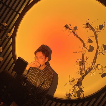 落日補光燈夕陽落地投影日不落創意余暉攝影背後led拍照室內人像直播間燈光布置抖音神器打光影棚美顏網紅ins 全館免運