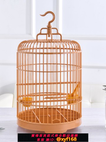 {可打統編 保固一年}手提復古豪華小鳥虎皮牡丹鸚鵡繡眼紅子相思黃雀文鳥別墅圓形鳥籠