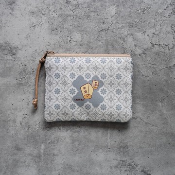 【桐鹿】海棠臺灣 零錢袋_平安天燈(典雅)