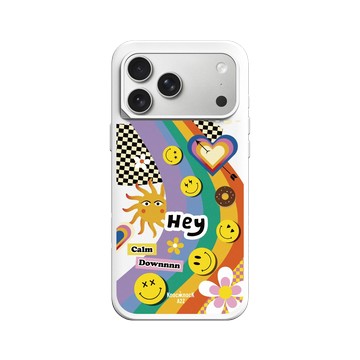 iPhone 17 Pro Max SolidX 白 - Knock Knock A2Z - Rainbow slide