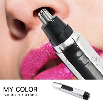 鼻毛修剪器 可水洗 鼻毛剪 可拆卸 耳毛剪 鼻毛刀 鼻毛剪 鼻毛 鼻毛刀 不鏽鋼 不銹鋼 剃鼻毛器 耳毛器 電池式 旅遊 出差 安全 電動 鼻毛修剪器 ♚MY COLOR♚ 【M013】