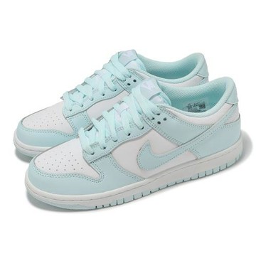 Nike 休閒鞋 Dunk Low GS 大童 女鞋 寶寶藍 白 Glacier Blue FB9109-105