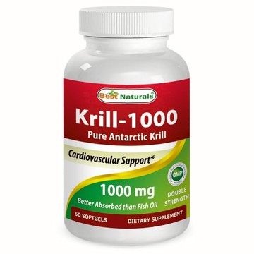 Krill Oil 60 Softgels by Best Naturals