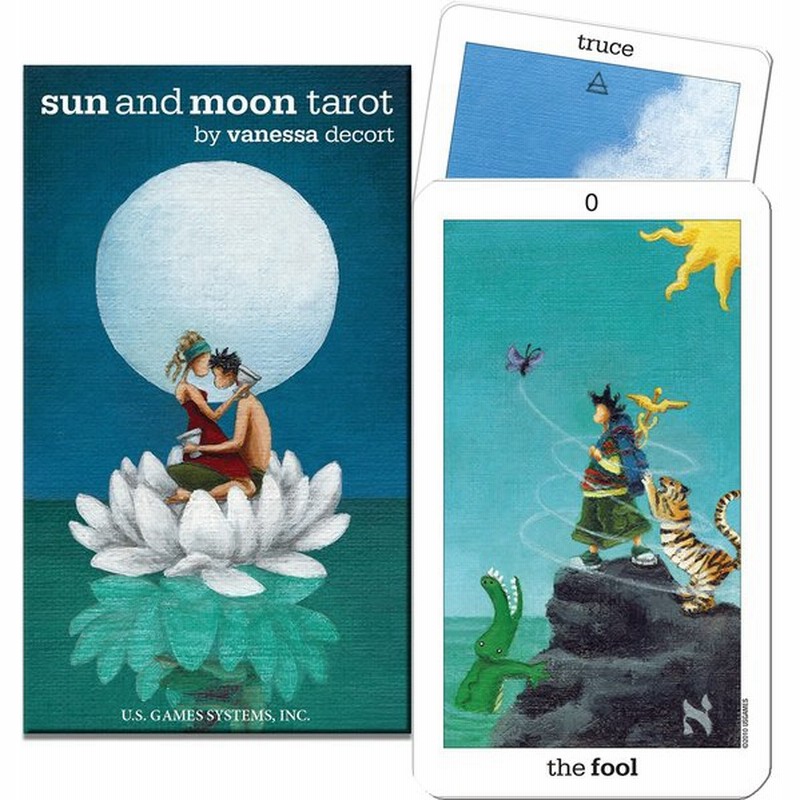 タロットカード クローリー トートタロット サン アンド ムーン タロット スタンダードサイズ 日本語解説書付き タロット 占い Sun And Moon Tarot 通販 Lineポイント最大0 5 Get Lineショッピング