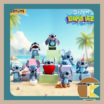 【11月預購】52TOYS 史迪奇 超級破壞王系列 盲盒 公仔 盒玩 盲抽 收藏 娛樂 一中盒8入｜愛蛋客