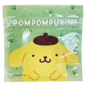 小禮堂 布丁狗 透明夾鏈袋6入組 (銅板小物)