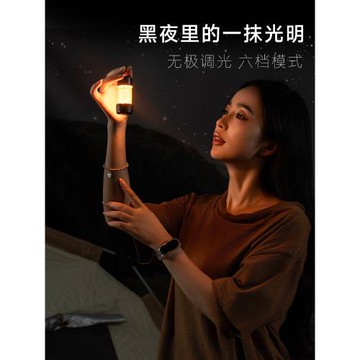 戶外露營燈戰術野營氛圍燈超長續航LED照明充電營地燈帳篷燈