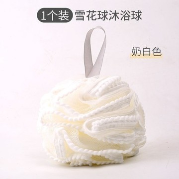 💛台灣有貨🚀🚀💛免運💛可開發票💛新款大號沐浴花球不散花耐用超柔軟高檔沐浴球搓澡起泡網洗澡專用