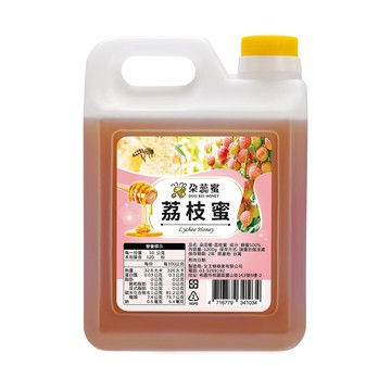 女王蜂 【朵蕊蜜】台灣荔枝蜂蜜1200gX1桶