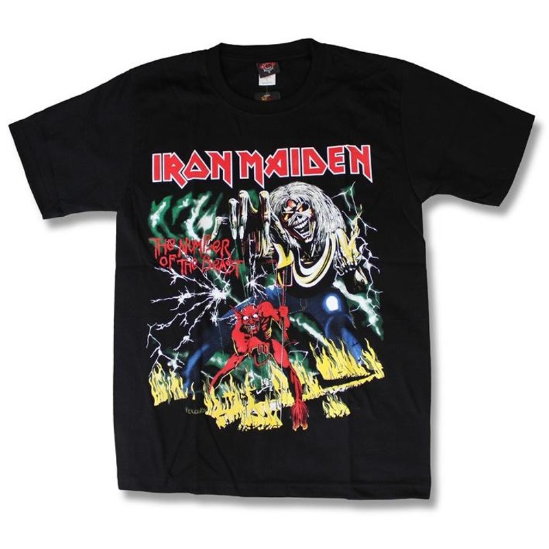 IRON MAIDEN Tシャツ アイアン メイデン アイアン・メイデン バンドTシャツ ロックTシャツ Rock rock band T-SHIRTS  ヘヴィメタル ヘビーメタル | LINEショッピング