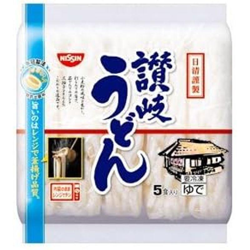 日清 冷凍 日清謹製 讃岐うどん 5食入り×８個