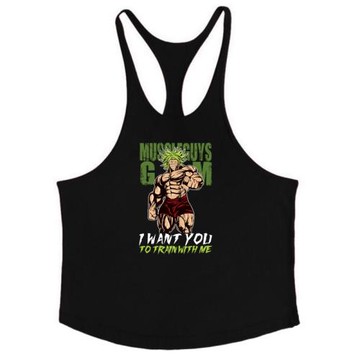 運動背心男棉無袖工字吊帶寬松透氣跑步肌肉型男擼鐵訓練服潮