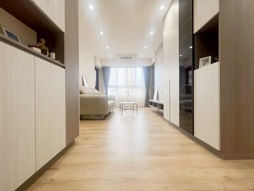 洲際漢神百貨「仁美學區」全新未住質感裝潢兩房平車｜台中市北屯區昌平路二段