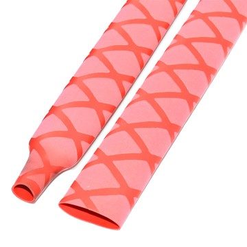 Ins Living 釣魚竿握把收縮橡膠熱縮管 1m x 22mm  1個  紅色