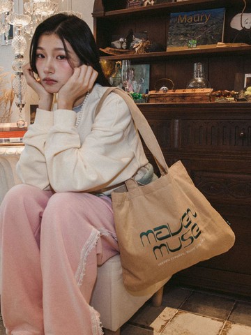 Corduroy Cotton Lightweight Eco Bag (MSXFBF102BGFR)