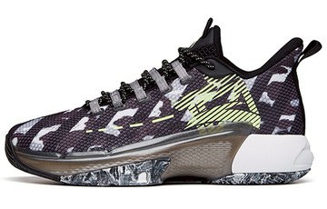 ANTA SHOCK THE GAME 3 HIGH BLACK WHITE GREY