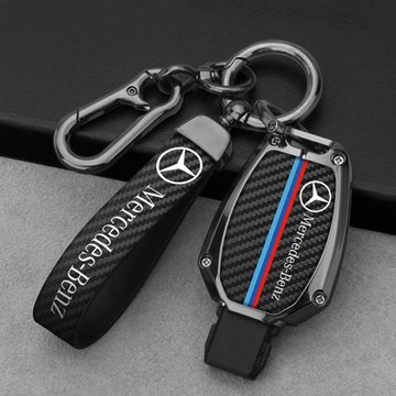 奔馳ML350鑰匙套ML320/ml500/ML400老款GL級GLK300/260包高檔殼扣