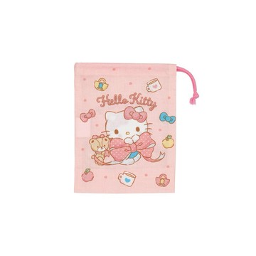 【Skater】束口收納袋-KITTY (生日禮物/娃包)