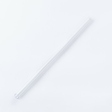 Ecozen 透明斜口吸管-26cm (粗)