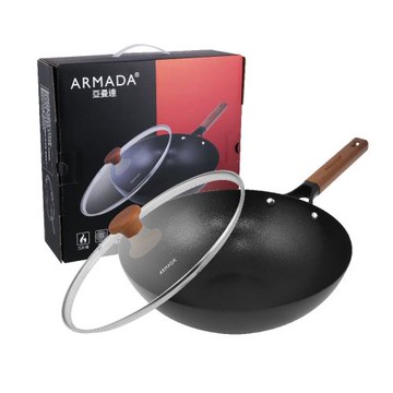 《armada亞曼達》花崗極鐵單柄30CM不沾鍋AMCK30