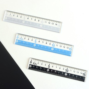 手作之 / 15cm大字尺 (3色)   - 直尺 15公分  SR-94