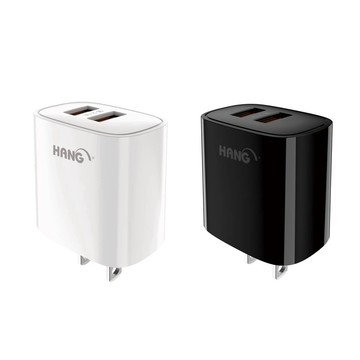【HANG】C14 雙USB 雙孔 2.1A 快速充電器 手機平板變壓器 商檢認證 USB電源供應器