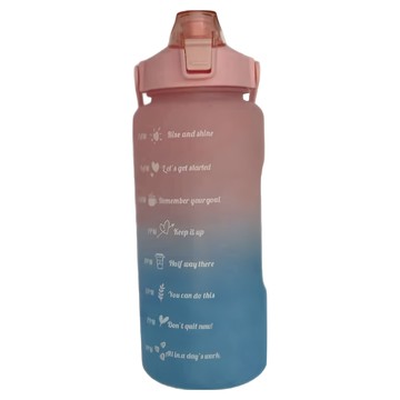 漸層水壺 PP+PC材質  粉色  2L  1個