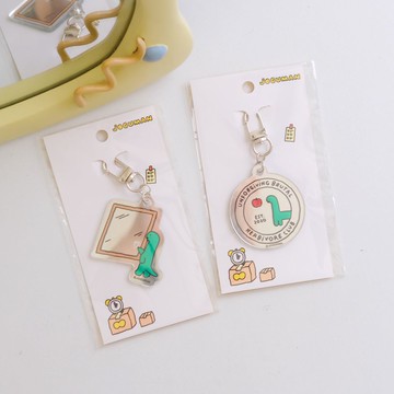 《JOGUMAN》🇰🇷韓國插畫｜鏡面壓克力吊飾 조구만