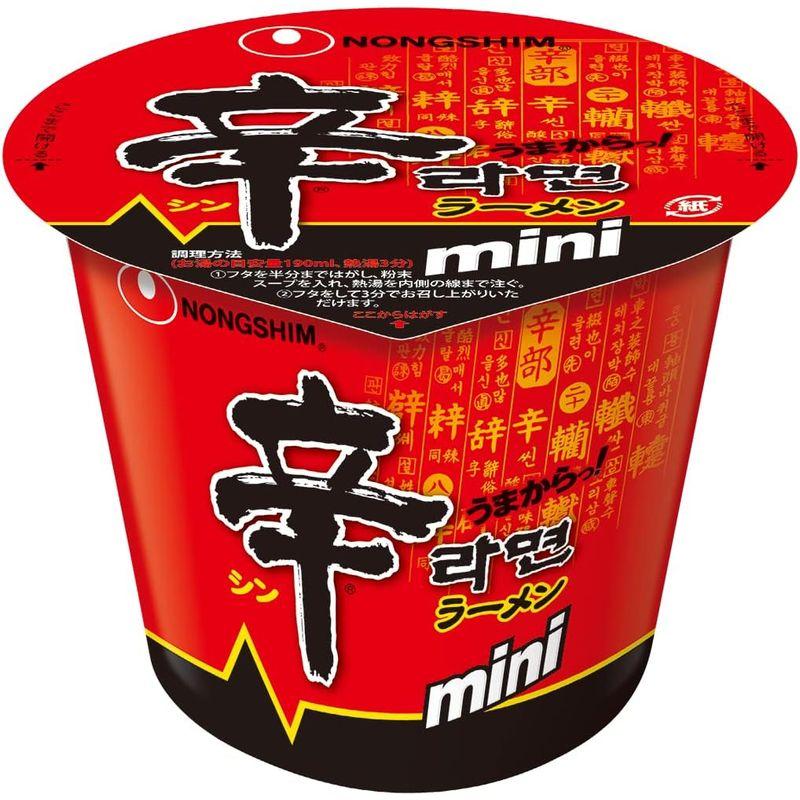 農心 辛ラーメンミニカップ 49g×6個