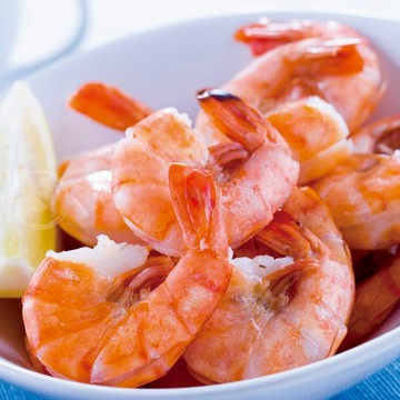 冷凍熟白蝦10盒組(250公克/1盒)【優惠組】