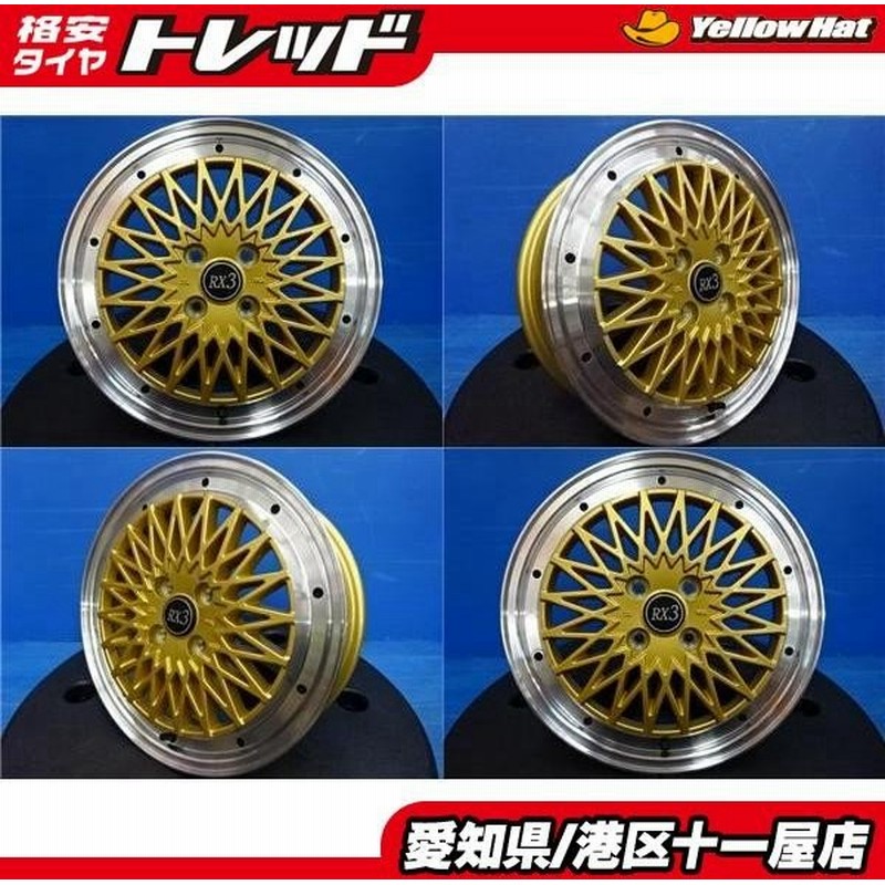 旧車風 新品ホイール4本セット Doall フェニーチェrx3 16インチ5 0j 45 4h100 N Van N One N Box ラパン ココア キャンバス 軽自動車に 通販 Lineポイント最大0 5 Get Lineショッピング