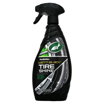 Turtle Wax 美國龜牌 Wet'n Black 輪胎亮光噴霧 高度光澤 快速乾燥 不甩尾  680ml  1瓶