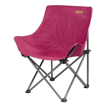 ATUNAS 歐都納 舒適折疊高腳QQ椅 森林系露營風  暗紅  1個