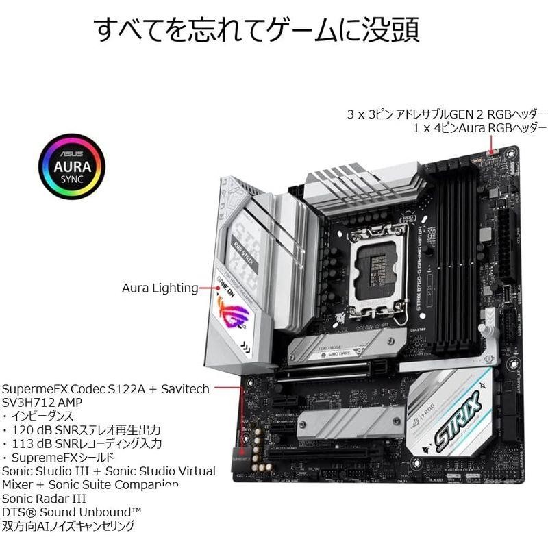 マザーボード ASUS INTEL 第13.12世代 LGA1700 対応 B760 搭載 micro