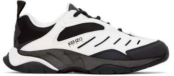 Kenzo 白色 & 黑色 Kenzo Paris X-Trainer 运动鞋