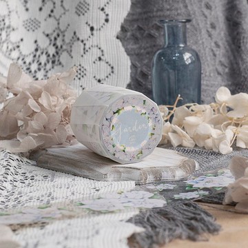 梔子花 - 5cm 亮面PET膠帶