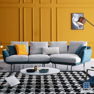 【Hampton 漢汀堡】奧尼爾L型沙發-面右