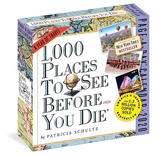 1000 Places to See Before You Die 2020 Calendar