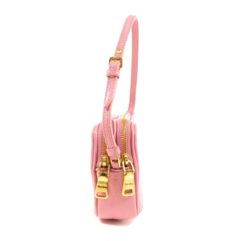 MIUMIU ミュウミュウ カメラケース ダブルファスナー